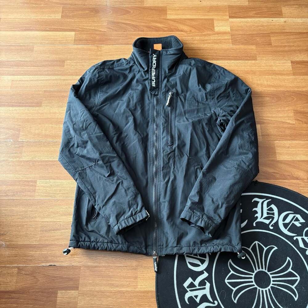 Superdry Professional The Windhiker Black Jacket Men's Size M